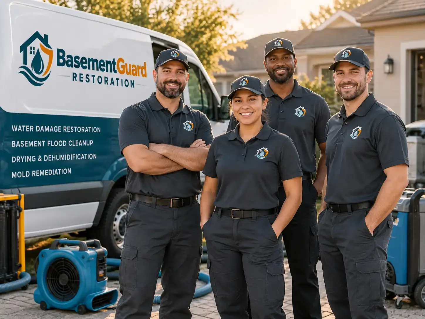 Basement Water Damage Restoration company in Highland, MI